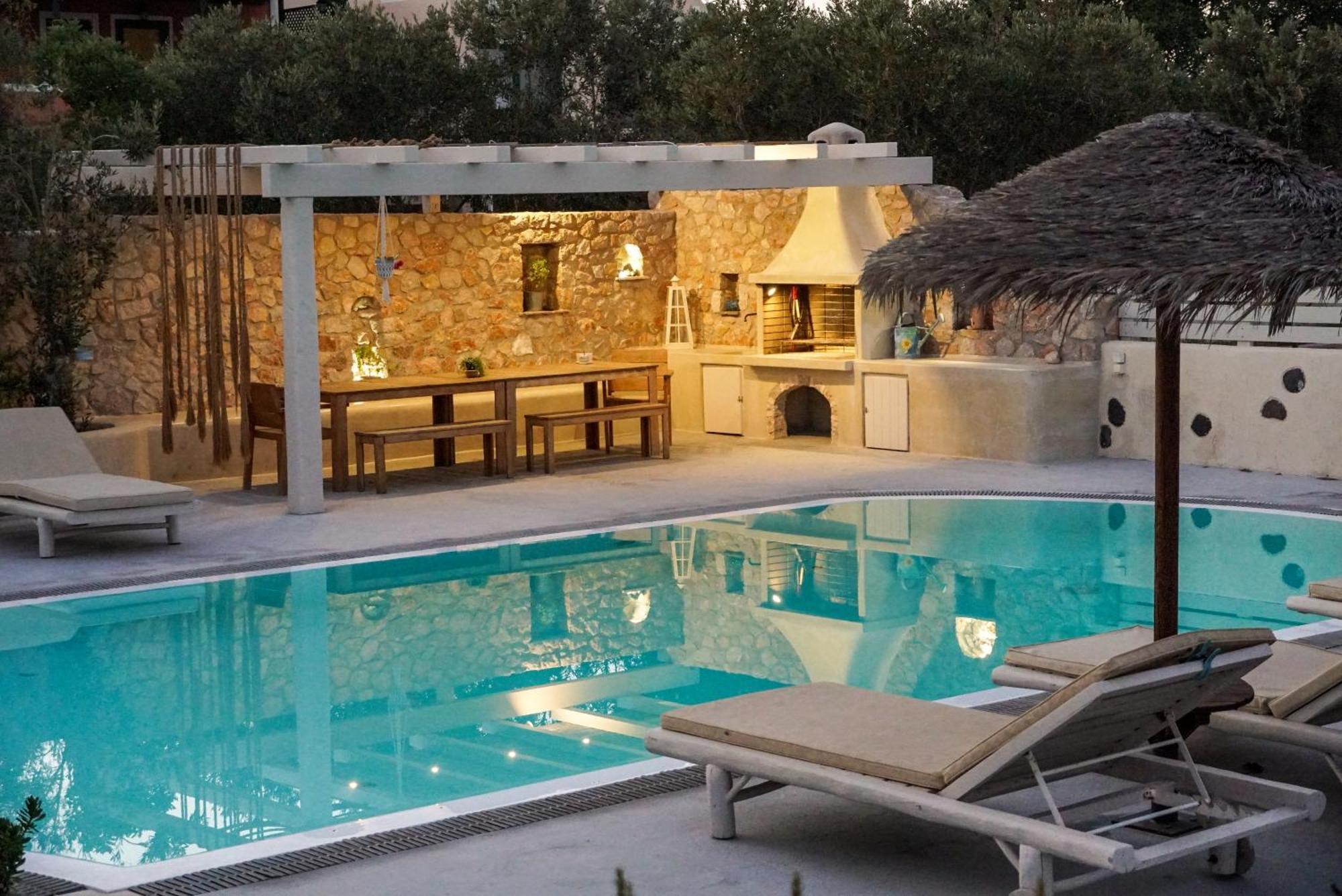 Theros Houses Santorini Kamári Extérieur photo